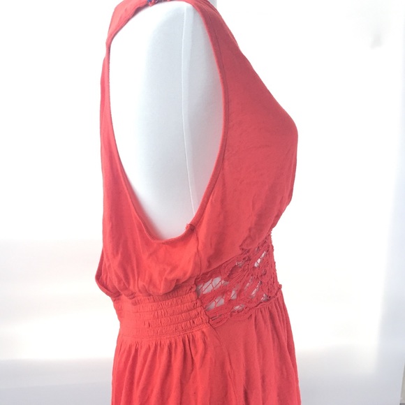 Free people orange sleeves top. NWT - Picture 5 of 8